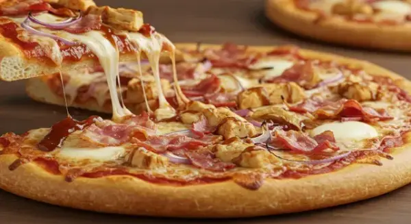 Pizza-BBQ-Hähnchen