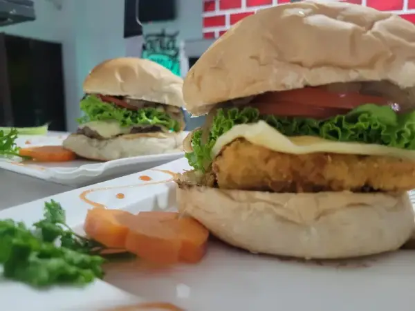 Hähnchen Burger