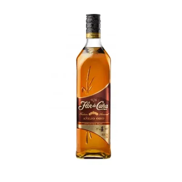 Rum Flor de Cana Oro 4anos 1000ml