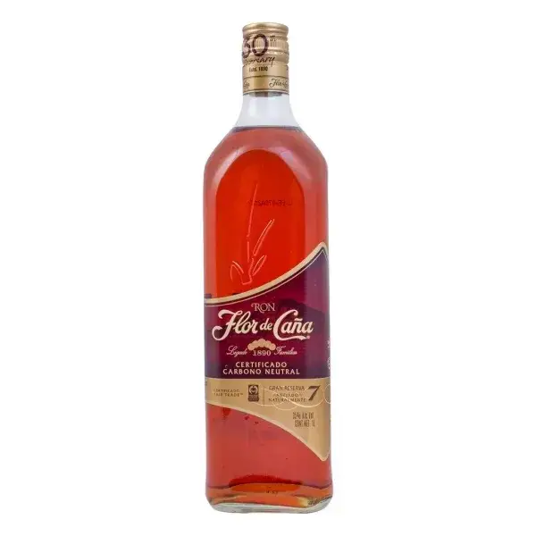 Rum Flor de Cana Oro 7anos 1000ml