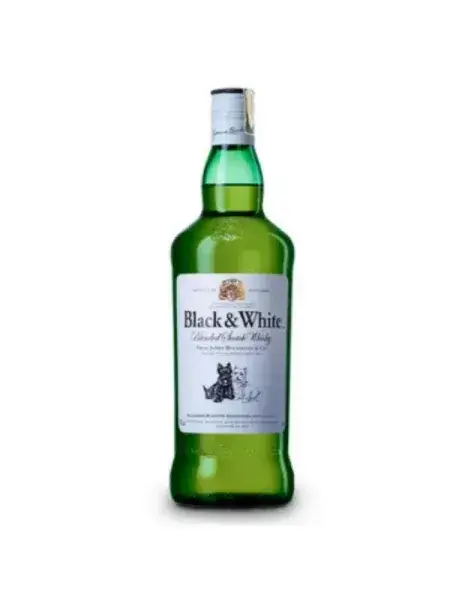 Whisky Black  & White 1000 ml