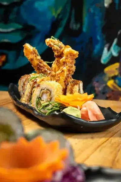 Camarón Crujiente Roll (Tempurizado)